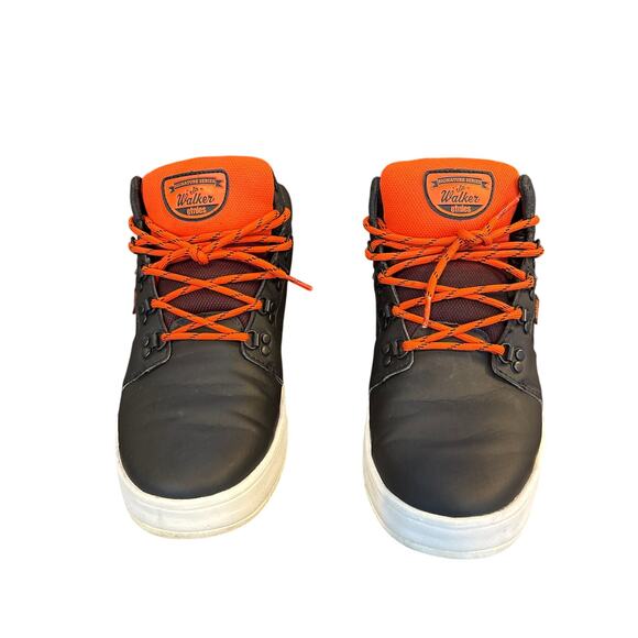 Etnies Black Orange White Mens High Rise ODB Lx Walker sz 10 skate shoe - Picture 2 of 8